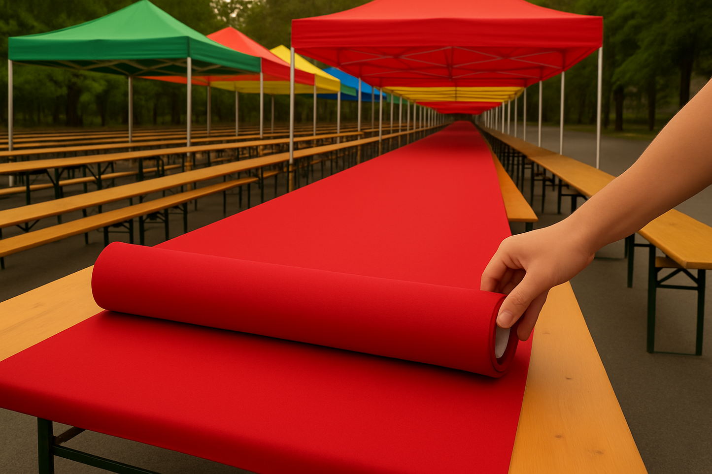 Decorazione Eventi - Rotolo tessuto non tessuto