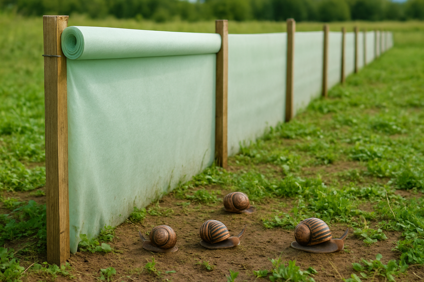 Protezione delle Lumache - Rotolo tessuto non tessuto