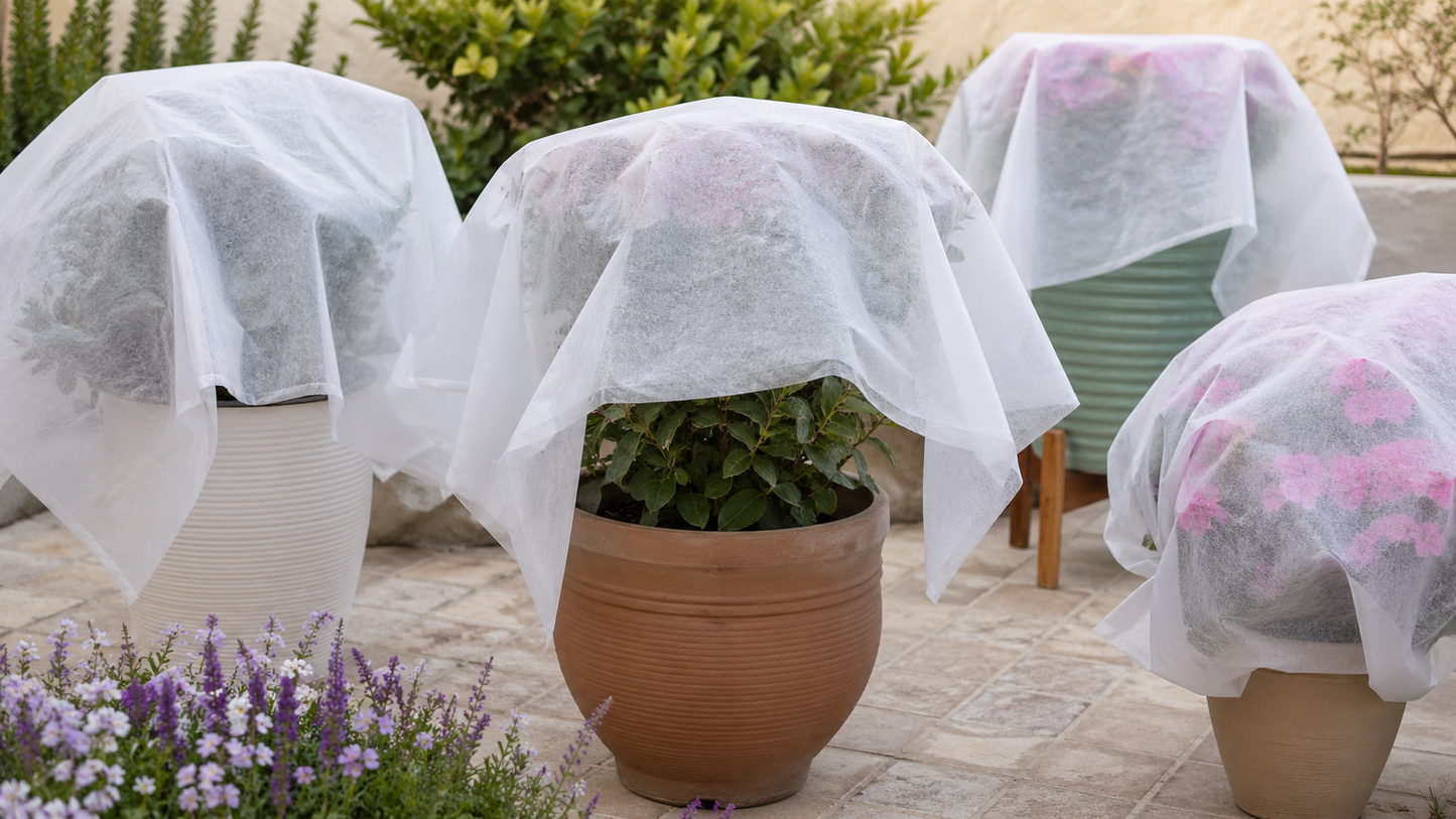 TNT in Polipropilene 100% Spunbonded – Copertura UV Bianca