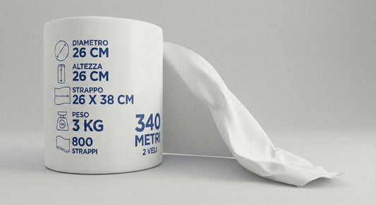 Rotolone Industriale XXL 3 Kg | 340 Metri