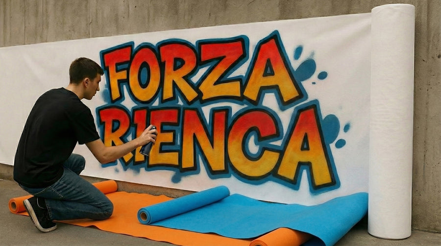 Striscioni – Rotolo Tessuto Non Tessuto per Coreografie, Stadio ed Eventi