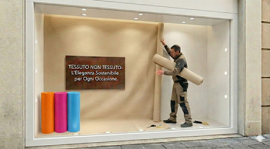 Allestimenti Vetrine - Rotolo di Tessuto non Tessuto